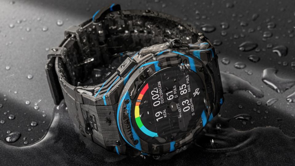 ساعت هوشمند بوگاتی کاربونه